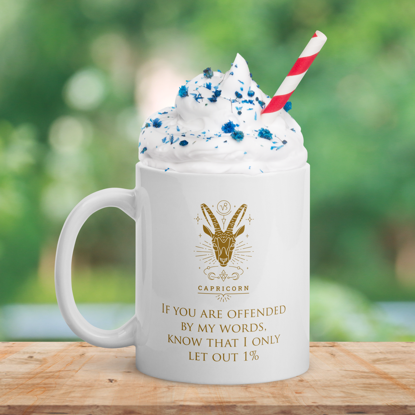 Capricorn Zodiac Mug, Ceramic Constellation Coffee Mug, Astrology Capricorn Signs Mug, Birthday Gift Mug, Horoscope Mug