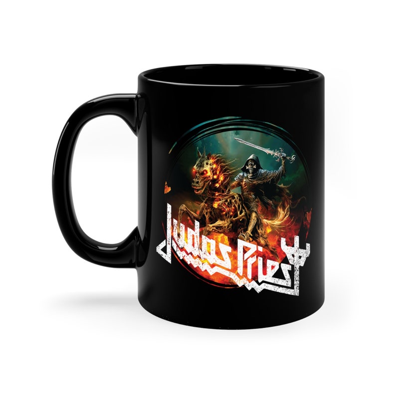 Judas Priest Mug, Judas Priest Music Band Mug, Hardcore Band, Rare Band Mug