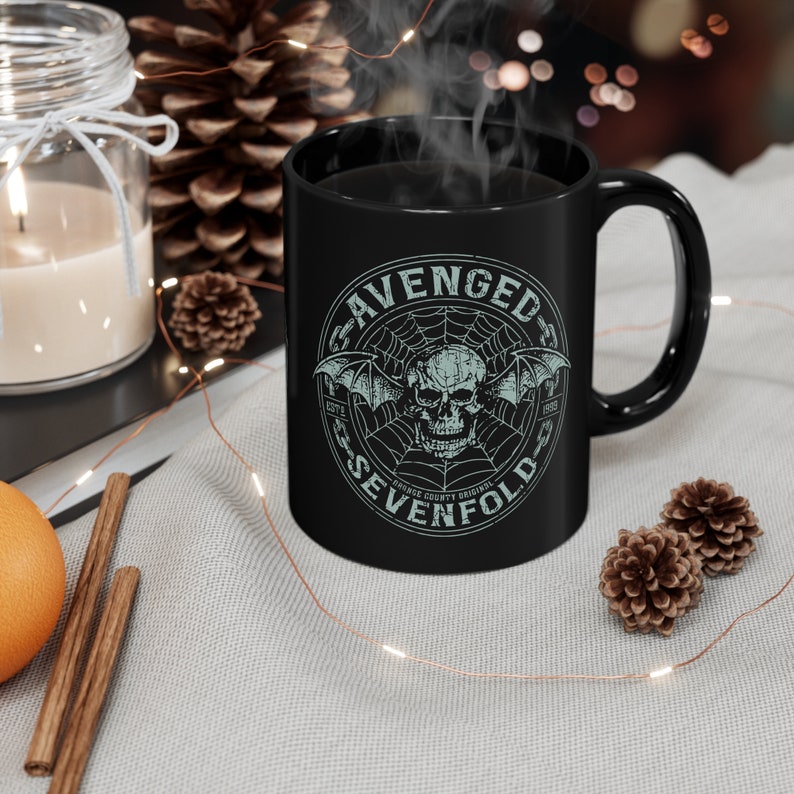 Avenged Sevenfold Mug, Avenged Sevenfold Fan Band Mug, Avenged Sevenfold Fan Mug, Avenged Sevenfold Heavy Metal Band Mug