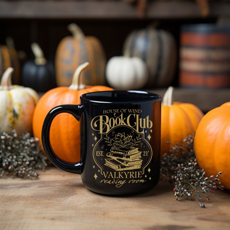 Book Club Mug, Suriel Tea Co Acotar, 11oz black - Banned books - Perfect for Hot Tea or Coffee