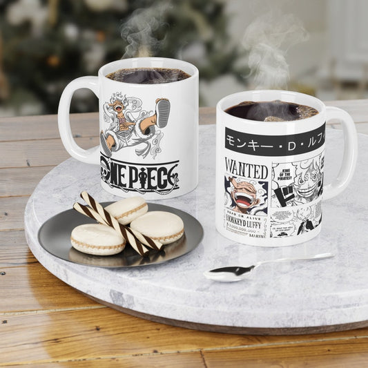 One Piece Luffy Gear 5 Ceramic Mug 11oz