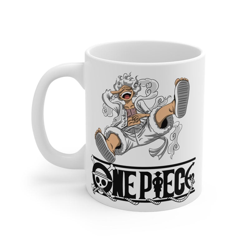 One Piece Luffy Gear 5 Ceramic Mug 11oz