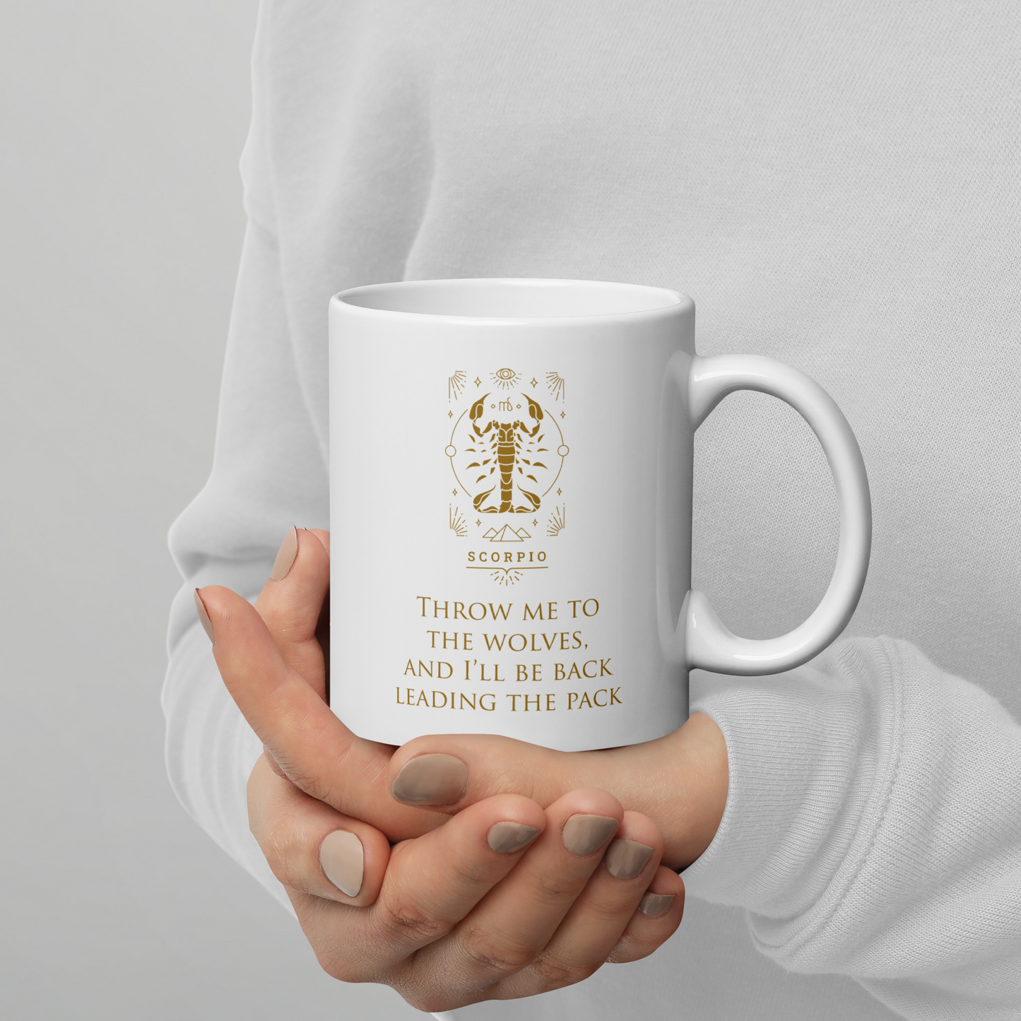 Scorpio Zodiac Mug, Ceramic Constellation Coffee Mug, Astrology Scorpio Signs Mug, Birthday Gift Mug, Horoscope Mug
