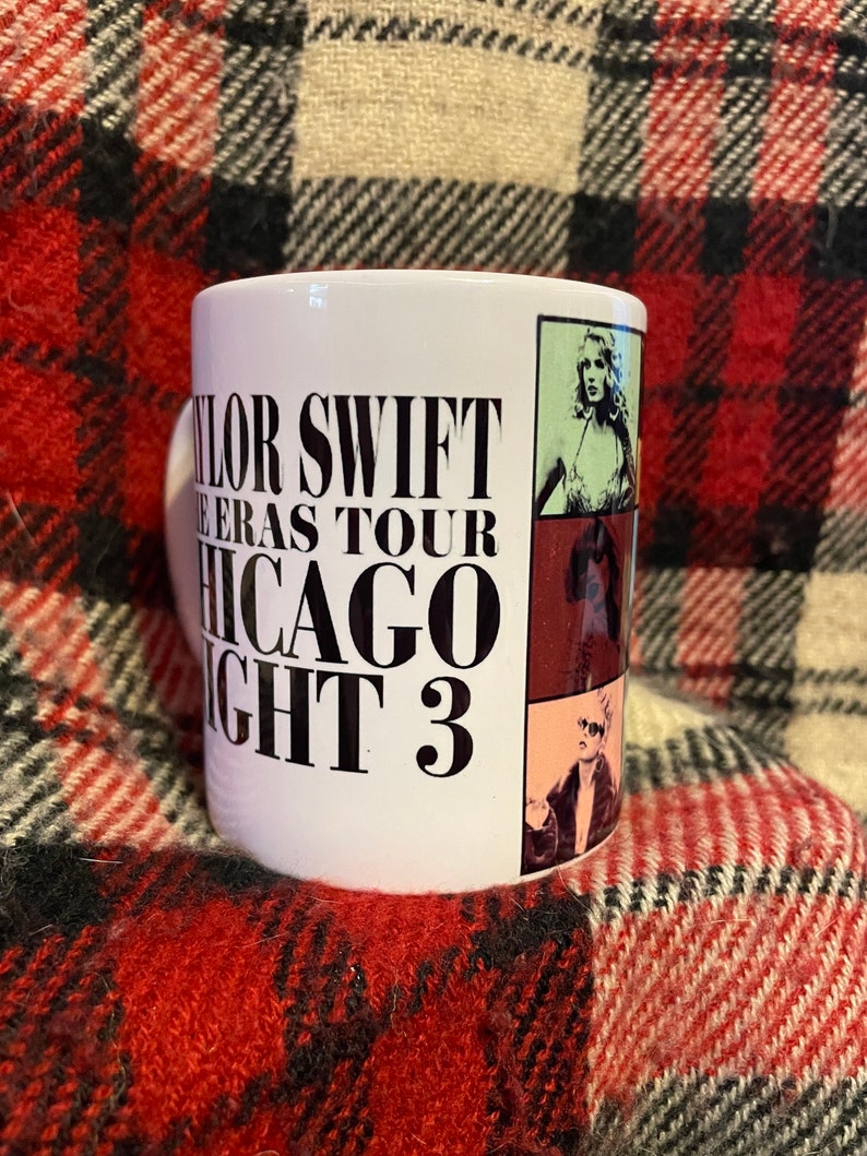Taylor Swift The Eras Tour Mug Chicago