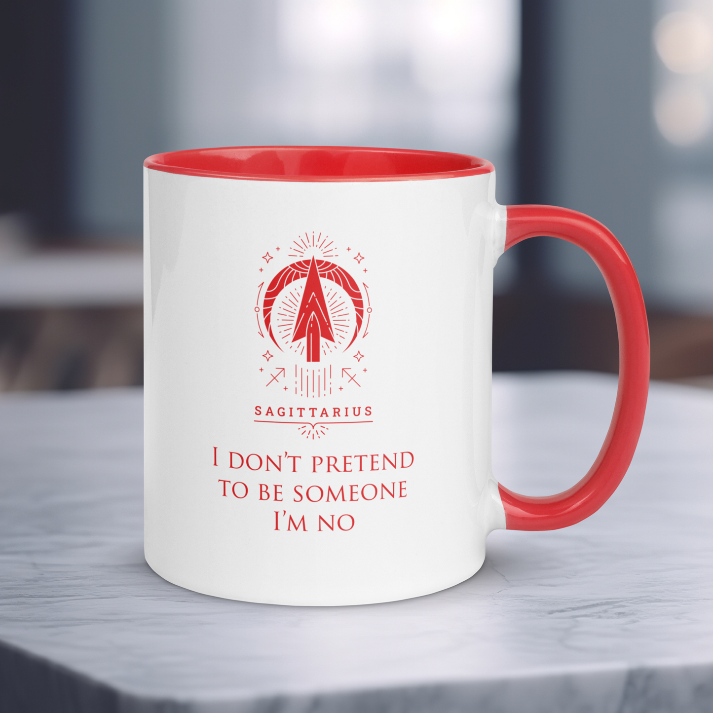 Sagittarius Zodiac Colored Mug, Ceramic Constellation Coffee Mug, Astrology Sagittarius Signs Mug, Birthday Gift Mug