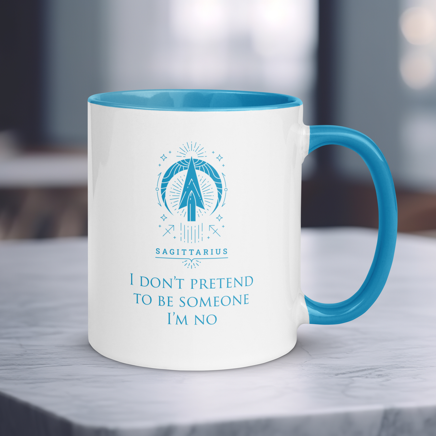 Sagittarius Zodiac Colored Mug, Ceramic Constellation Coffee Mug, Astrology Sagittarius Signs Mug, Birthday Gift Mug