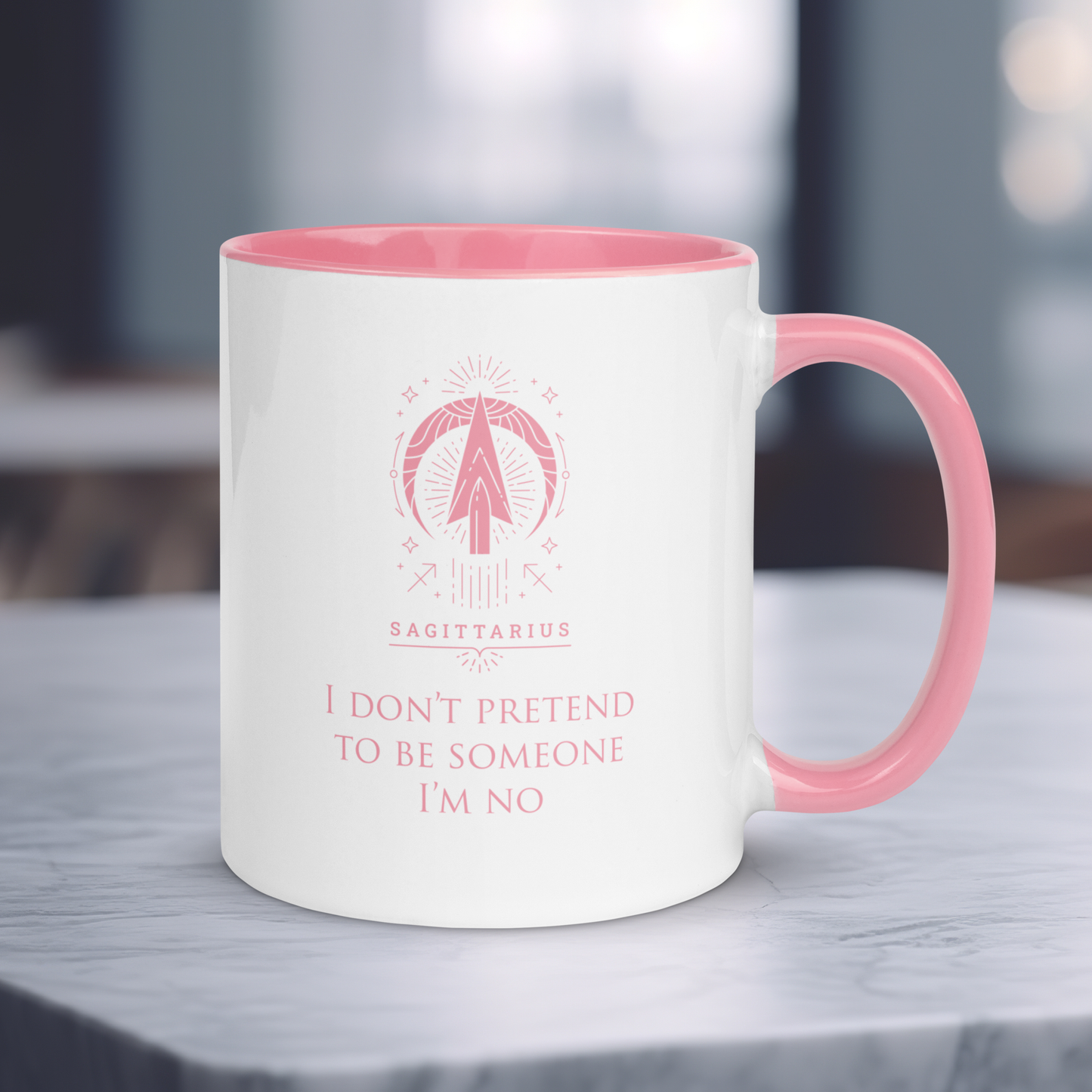 Sagittarius Zodiac Colored Mug, Ceramic Constellation Coffee Mug, Astrology Sagittarius Signs Mug, Birthday Gift Mug