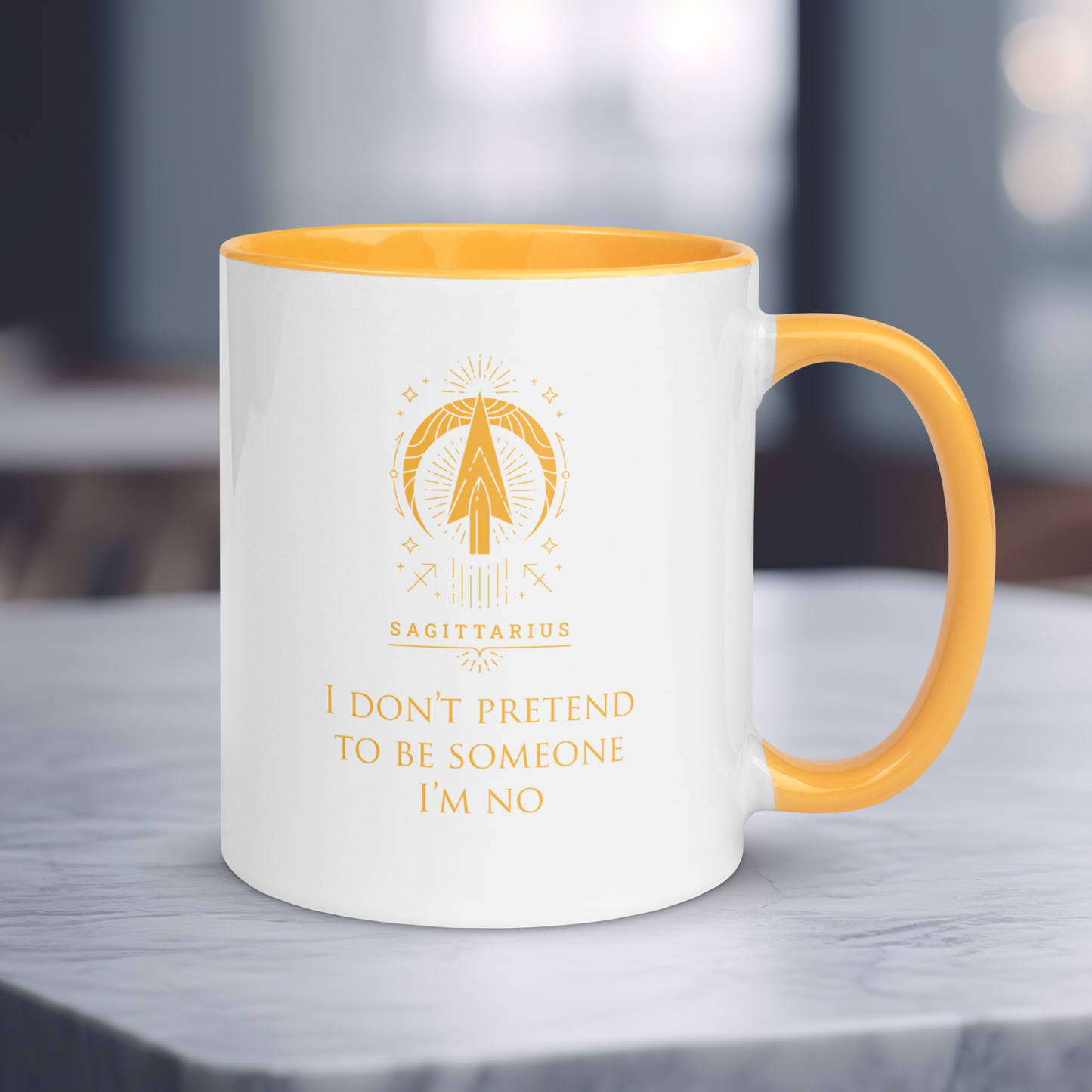 Sagittarius Zodiac Colored Mug, Ceramic Constellation Coffee Mug, Astrology Sagittarius Signs Mug, Birthday Gift Mug