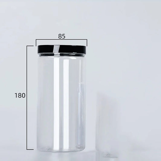 6TXiClear-Sealed-Can-With-Lid-Plastic-Empty-Packing-Bottle-Circular-Storage-Bucket-Biscuit-Jar-Food-Grade.jpg