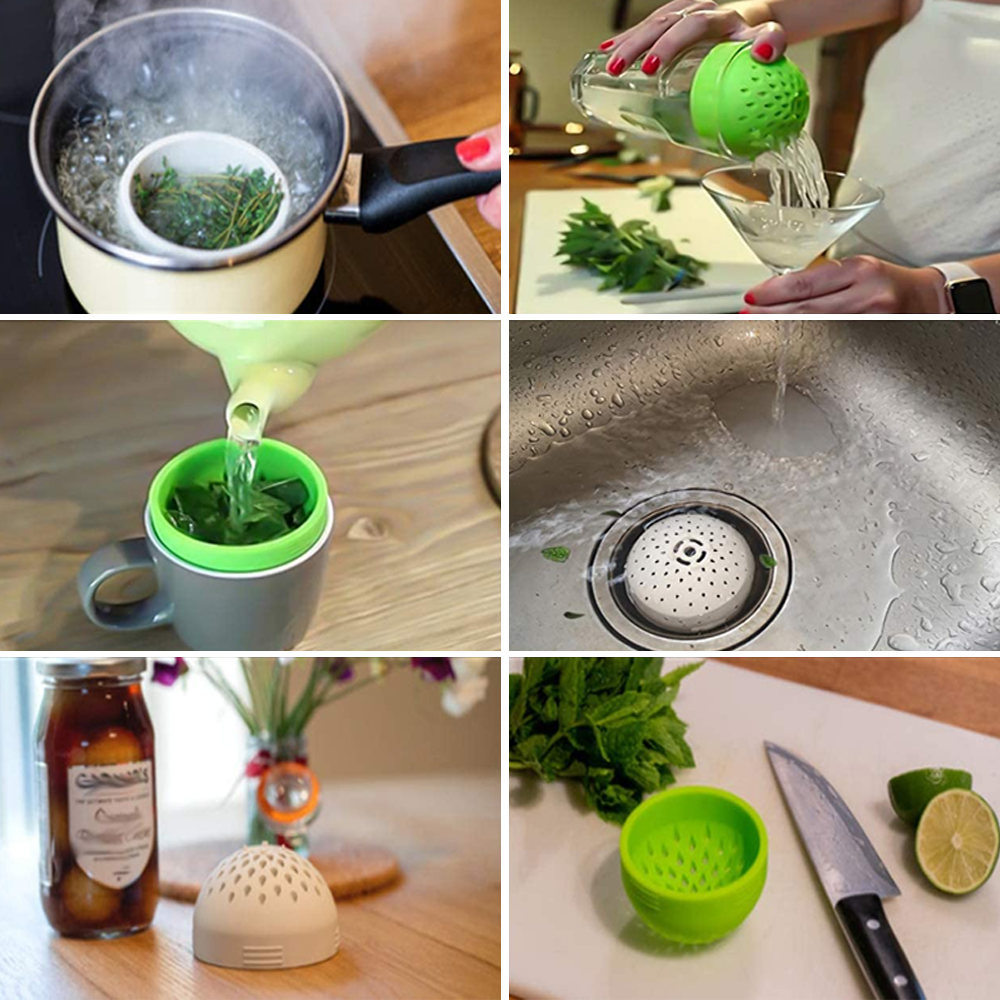 Snap-On Silicone Can Colander Strainer for Your Kitchen